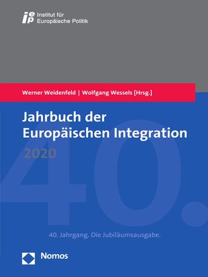 cover image of Jahrbuch der Europäischen Integration 2020